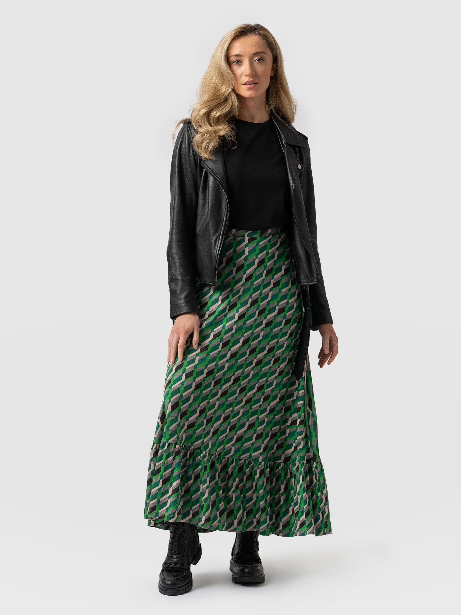 Riley Skirt - Jardin Geo